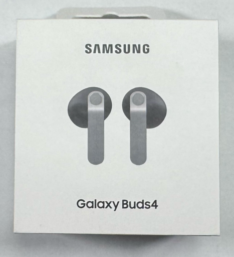 Samsung Galaxy Buds 4:外箱・シンプルです。
