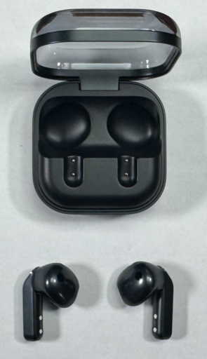 Samsung Galaxy Buds 4・本体:あまり目立たず良いですね。